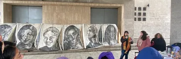 50 años, 50 mujeres: Agrupaciones feministas se manifestaron en Concepción a días del 11 de septiembre