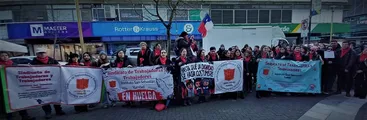 Yumbel: Trabajadores del Instituto San Sebastián iniciaron huelga por reajuste salarial y mejoras de infraestructura en el colegio