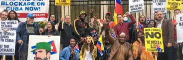 Solidaridad internacional genera ataque contra embajada de Cuba en Estados Unidos