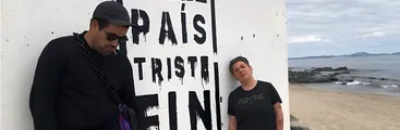 Acción performática "Chile país triste, a cincuenta años de andar por las cuerdas" interviene en vivo la Plaza Tribunales de Concepción