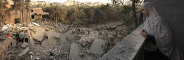 Tras una noche de intensos bombardeos israelíes: Entró en vigor el alto al fuego en Gaza por cuatro días