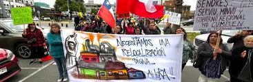 Vecinos de Hualpén acusan falta a compromiso por parte del gobernador Rodrigo Díaz en la entrega de 300 UF para su relocalización