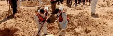 A 200 días de iniciado el genocidio: Ejército israelí dejó fosas comunes al sur de Gaza con cientos de cuerpos mutilados