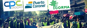El juego sucio del gran empresariado y los grandes medios de comunicación contra los portuarios de Coronel