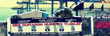 Trabajadores del Puerto Coronel: "Las trabas para volver a trabajar son de la empresa"