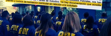 PDI no cuenta con formación para procedimientos que involucren a personas con trastornos como TEA o esquizofrenia