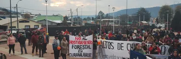 Forestal Arauco busca desalojar a vecinos de Curanilahue en medio de inundaciones