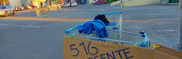 Huelga de Walmart en Líder Bellavista de Concepción: "Acá estamos para dar la pelea y la vamos a seguir dando"