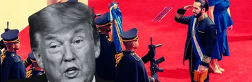La mentira de Trump sobre pandilleros salvadoreños con que justifica "la mayor operación de deportación en la historia" de EE.UU.
