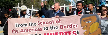 Pablo Ruiz del Observatorio por el Cierre de la Escuela de las Américas: "Es una vergüenza que Chile firme acuerdos con el Comando Sur"