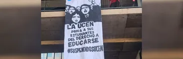 Estudiantes de Psicología de la UCEN suspendidos tras toma en la universidad: acusan arbitrariedad en el proceso