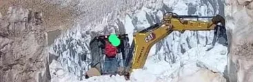Crimen a luz de día: Mineras destruyen glaciares y criósfera con máquinas en las nacientes del río Huasco