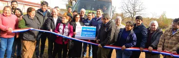 Por malos tratos e incumplimiento de contrato, comunidad Los Michales de Santa Bárbara solicitó el término de este con operador de transporte público