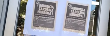 Funcionarios de Cultura siguen movilizados: exigen salida de Seremi Carolina Herrera por maltrato y prácticas antisindicales