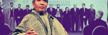 Lonko Segundo Suarez Marihuan por Comisión para la Paz: "son distracciones para algunos, pero nosotros tenemos bien definido nuestros lineamientos"