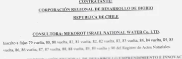 300 millones de pesos: Corporación Desarrolla Biobío del Gobierno Regional financió empresa israelí que mantiene sin agua a población palestina