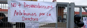 Estudiantes de Carampangue mantienen movilización, acusan infraestructura deficiente, autoritarismo y malos tratos