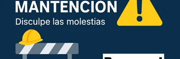 Nuestro sitio web está en mantención, disculpe las molestias