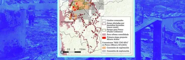 Forestales y tierras raras: Mapa grafica impactos de incendios e intereses mineros en zonas afectadas