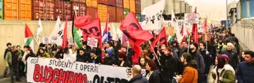 Huelga internacional de trabajadores portuarios contra la “economía de guerra” y el genocidio del pueblo palestino