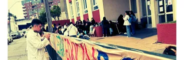 Huelga de Colegio Etchegoyen de Talcahuano, la primera durante la administración Kast en la zona