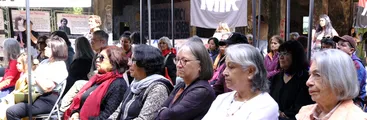 El emotivo 8M en el Sitio de memoria de El Morro en Talcahuano