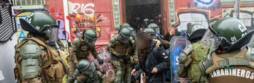 Violento desalojo contra espacio cultural Katarcis en Valparaíso