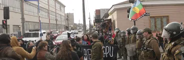 Pese a cerco policial: Se realizó masiva marcha en Penco y Lirquén ante inminente votación de proyecto minero de tierras raras