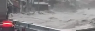Temporal y marejadas afectaron doblemente a comunidad damnificada por el megaincendio en Penco y Lirquén