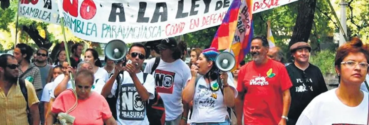 Marchas y protestas en varias provincias argentinas contra el extractivismo