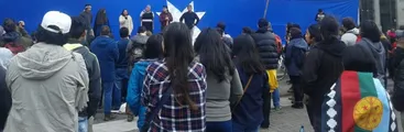 Declaracion Mapuche en la Misa del Gallo en Concepción