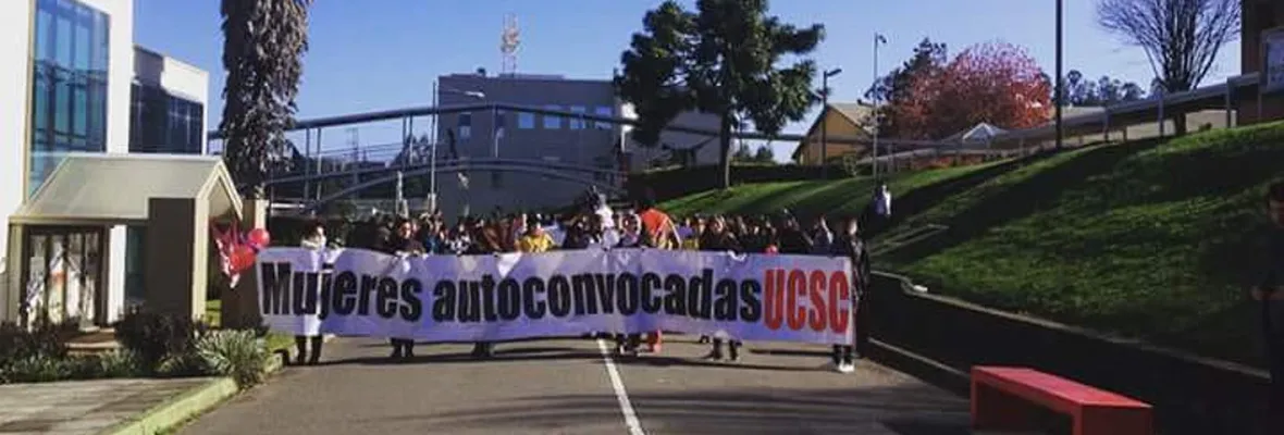 Continúan las movilizaciones feministas en la UCSC