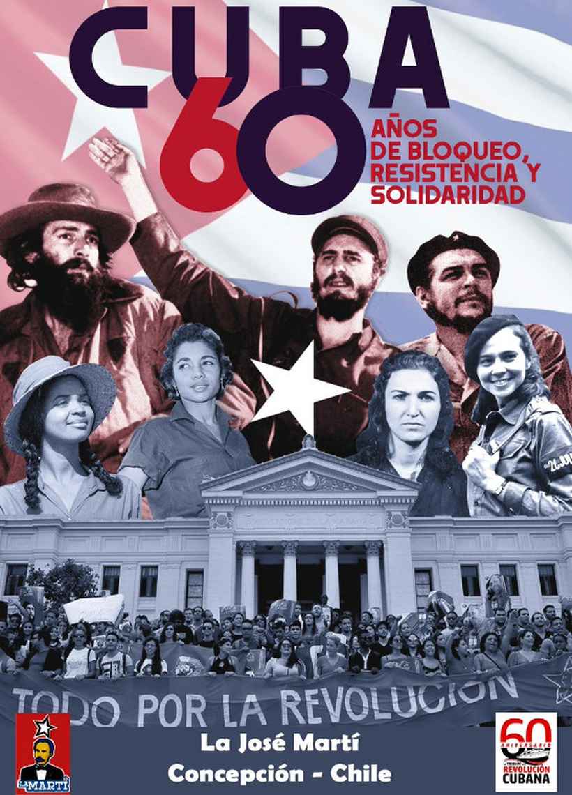 Acto por los Años de la Revolución Cubana en Concepción Resumen cl