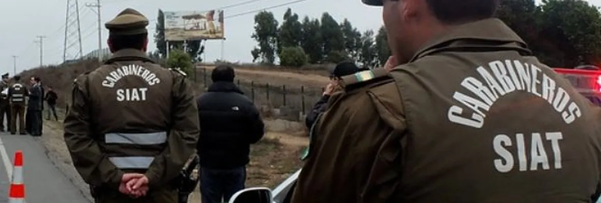 Jefe de la Sección de Investigación de Accidentes de Tránsito de Carabineros chocó en estado de ebriedad