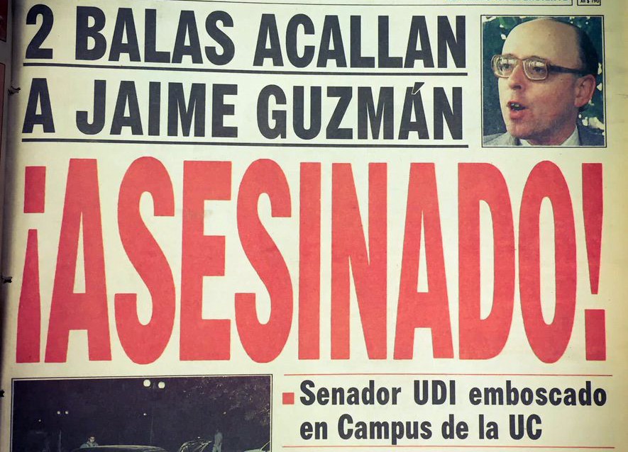 ajusticiamiento de Jaime Guzmán