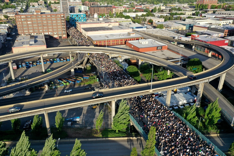 Protesta en Portland, George Floyd