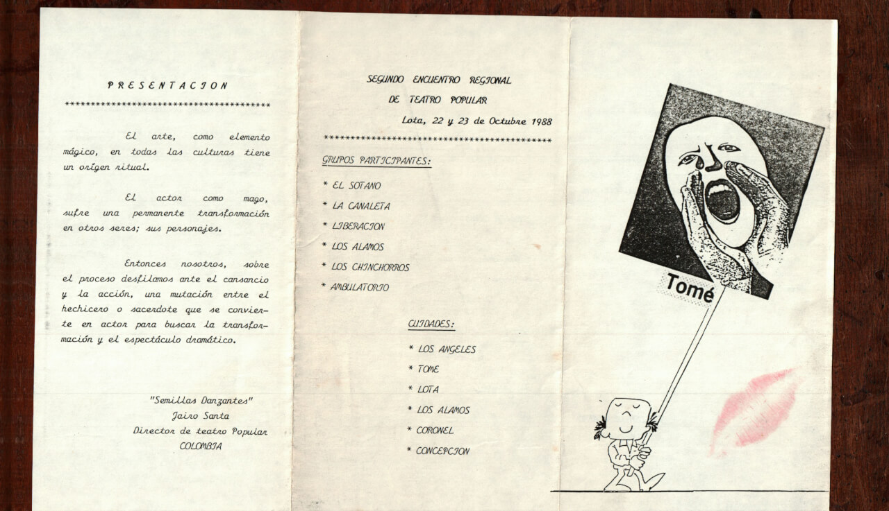 1988 - La canaleta - portada - Gentileza de Mary Vega