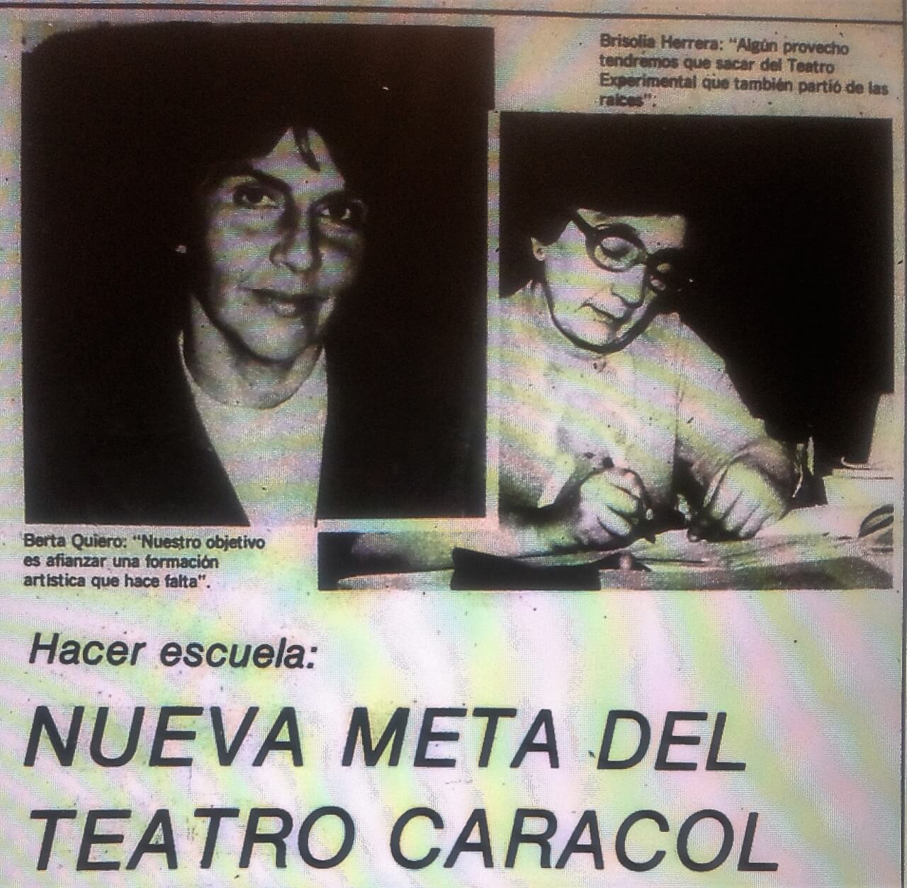 Teatro y Memoria