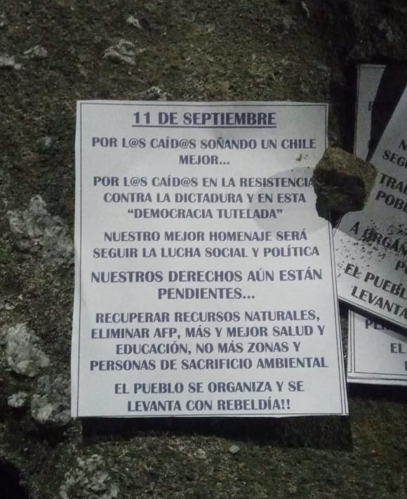 Coronel, 11 de septiembre 2020