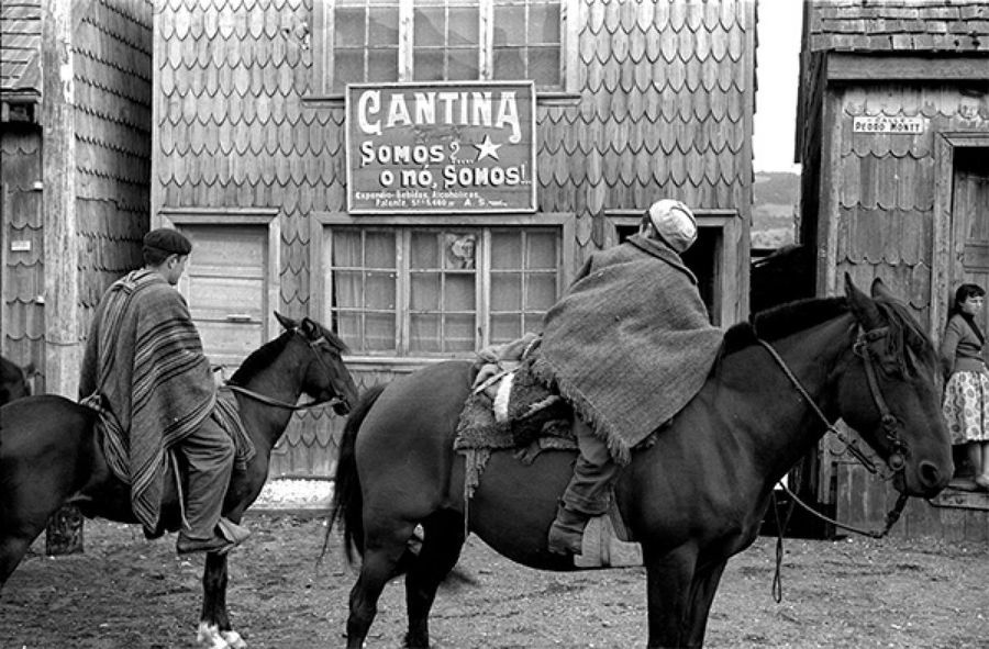 El Rostro de Chile Antonio Quintana, Cantina ¿somos o no somos?, Chiloé, 1945