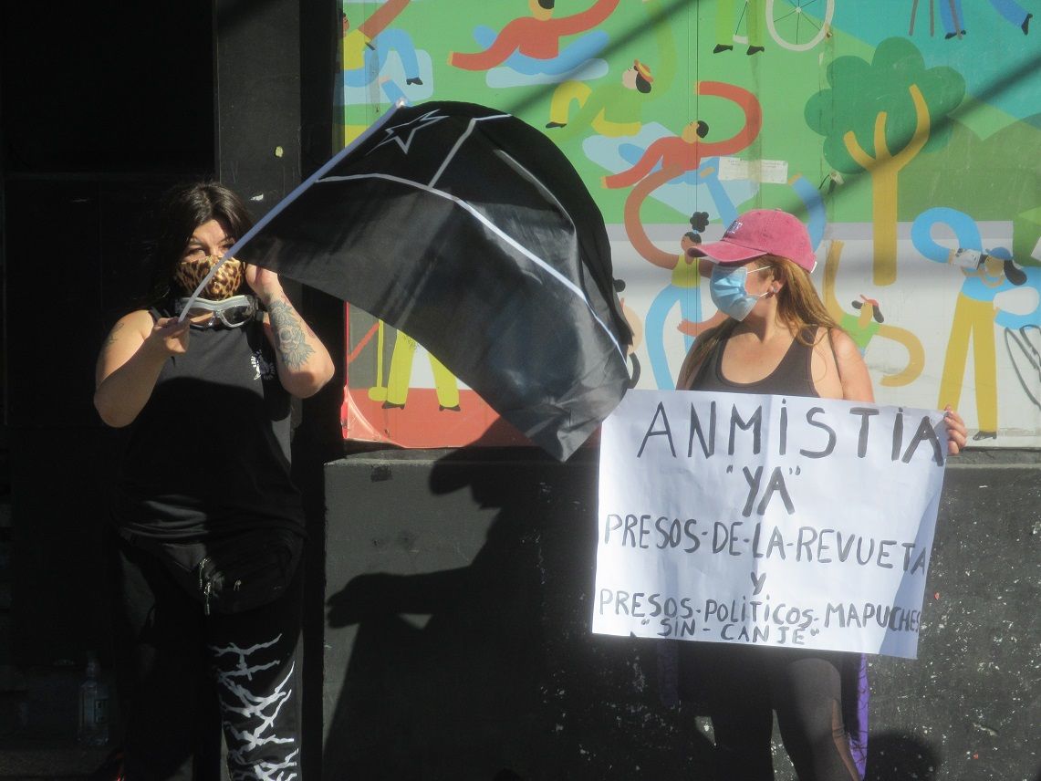 En Valparaíso, demandan la libertad de presas/os de la revuelta