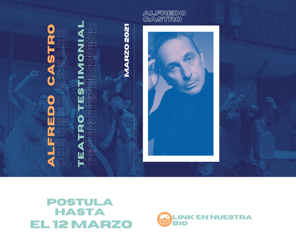 Afiche STT Alfredo Castro