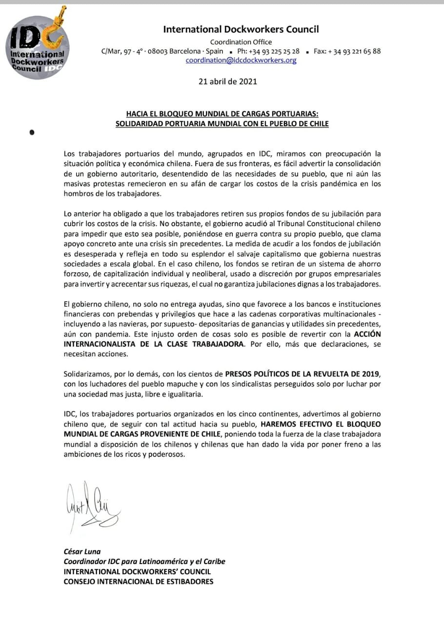 Portuarios