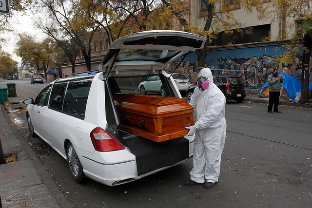 Chile covid muertes totales