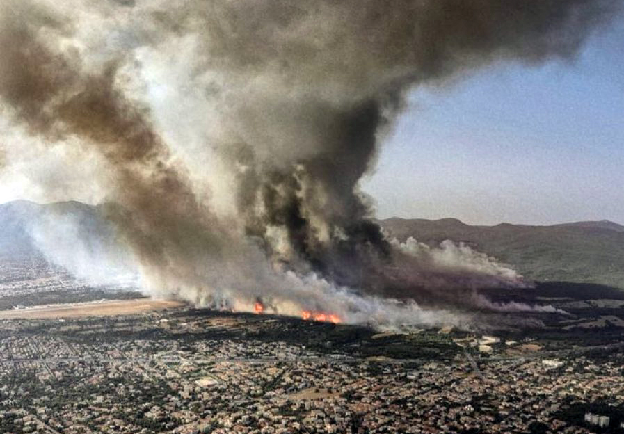 Incendios Europa
