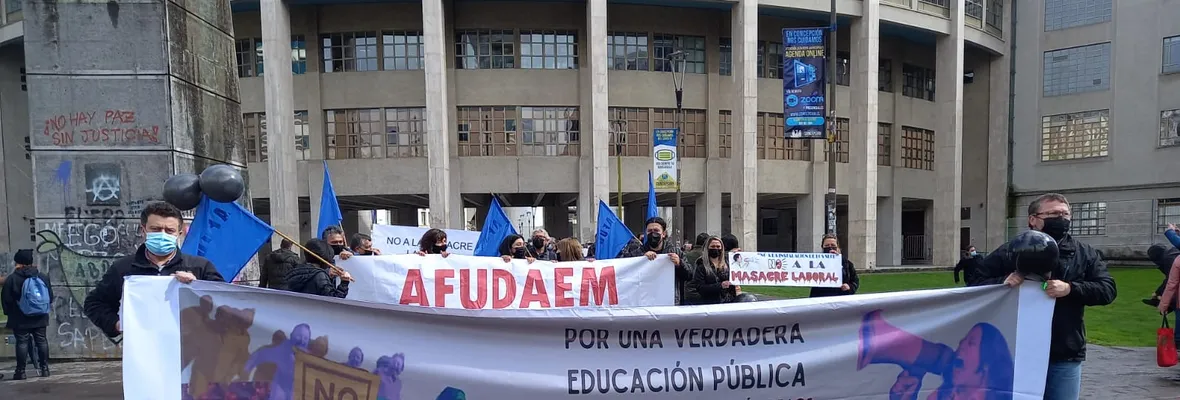 Trabajadores/as de la educación marcharon en Concepción buscando frenar implementación de los SLEP a nivel nacional