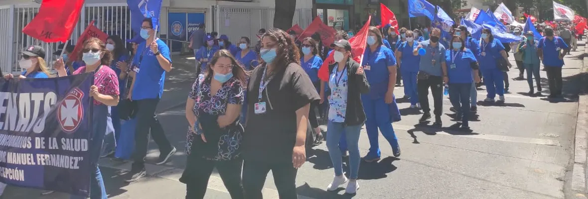Trabajadoras/es de la salud emplazaron al Gobierno a que de respuesta a exigencias del sector público