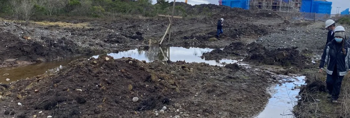 Constructoras El Olmo S.A y Pocuro Sur serían las responsables de las intervenciones en el humedal Valle Volcanes de Puerto Montt