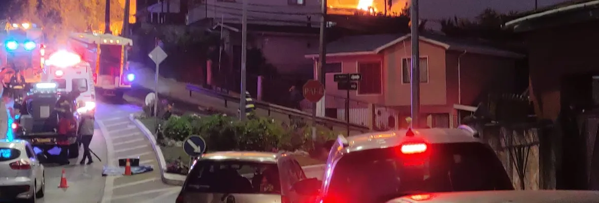 Incendio que consumió siete casas en Tomé se habría originado por falla eléctrica