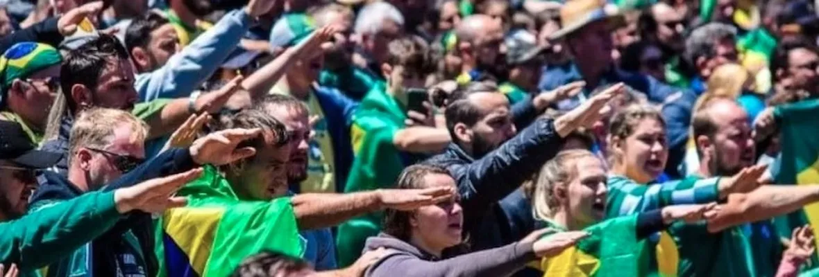 Embajada de Alemania en Brasil condena manifestaciones con saludo nazi de bolsonaristas que pedían golpe de Estado